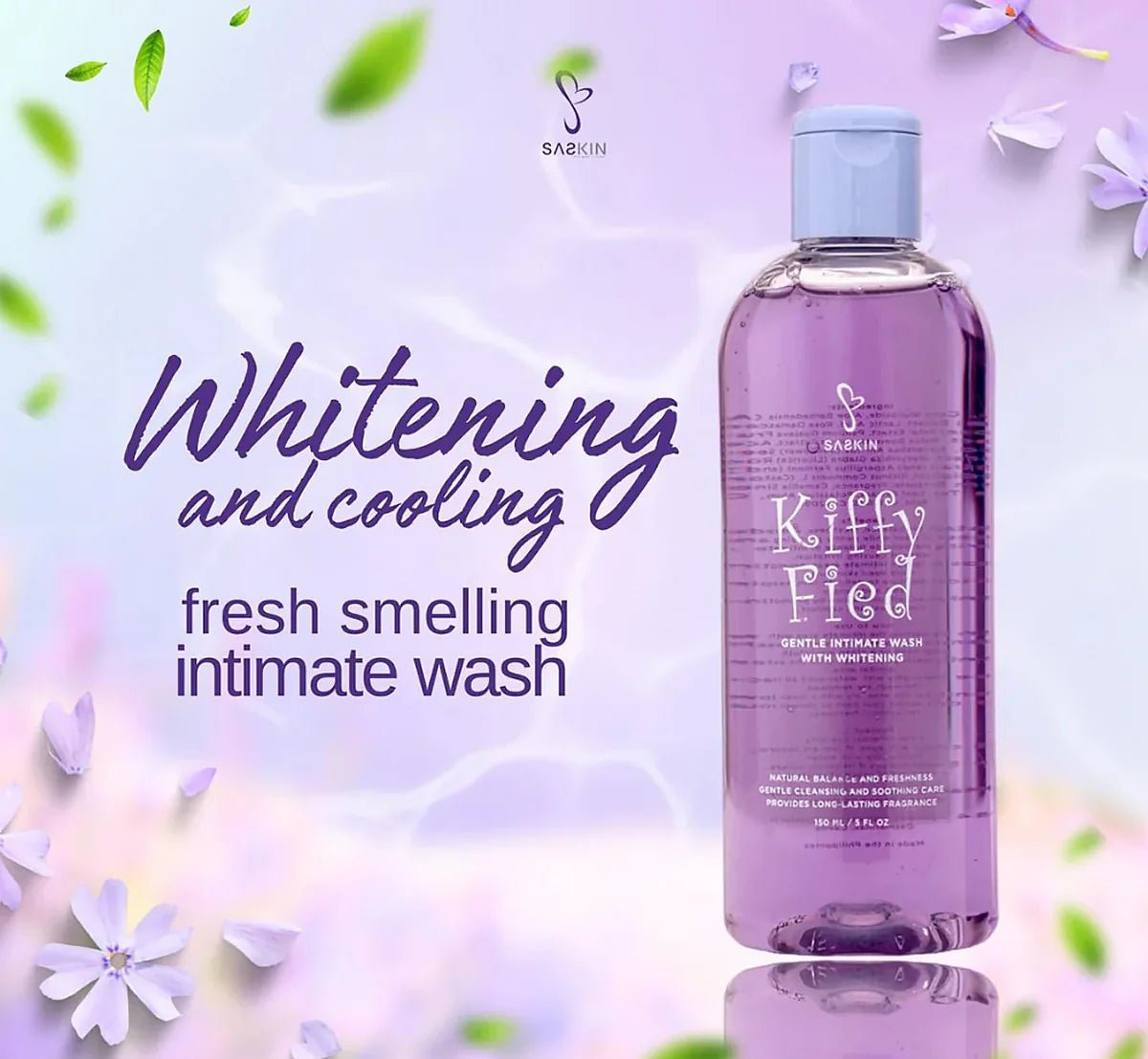 Saskin - Kiffy Fied Gentle Intimate Wash with Whitening